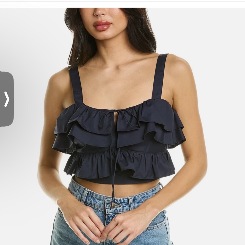 Brand new Jason Wu Sweetheart Crop Top